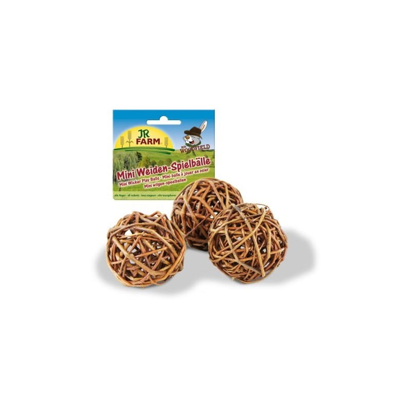 JR Farm Piłeczki Wierzbowe do zabawy 3szt