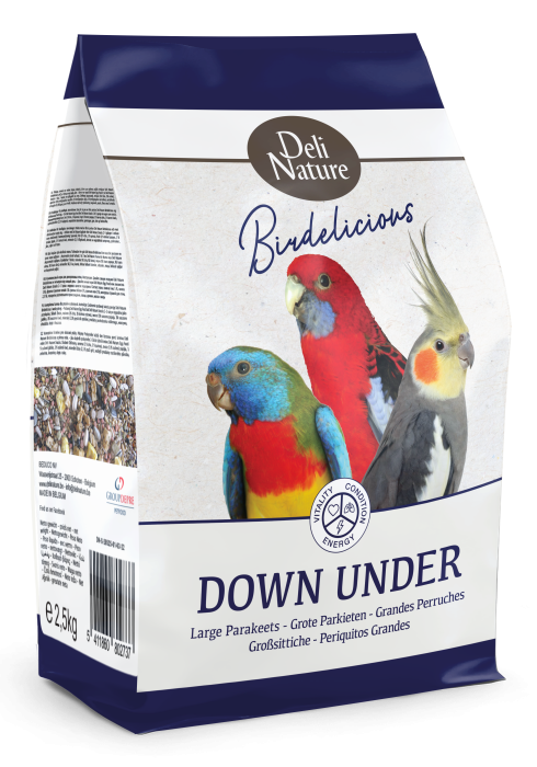 Deli Nature Birdelicious dla średnich australijskich papug 2,5 kg